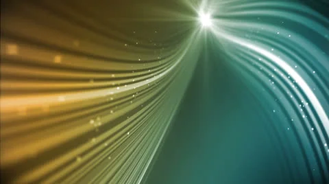 Heavenly Light Amber Blue Stock Footage 25987654