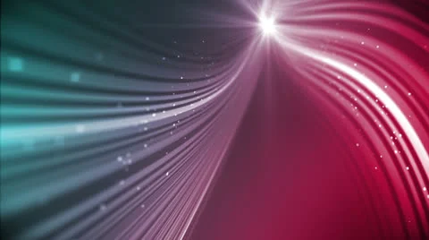 Heavenly Light Blue Red Stock Footage 25987112