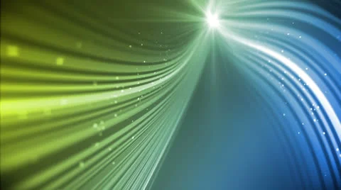 Heavenly Light Blue Yellow Stock Footage 25986906