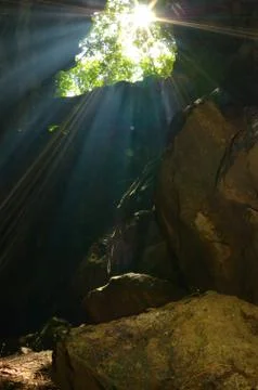 Heavenly light. Stock Photos