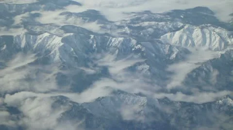 Heavenly Mountains 1 Stock Footage 10714412