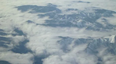 Heavenly Mountains 2 Stock Footage 10714424