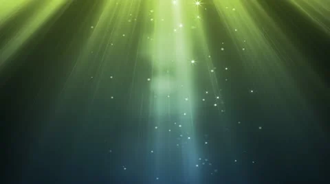Heavenly Rays Blue Yellow Stock Footage 12036198