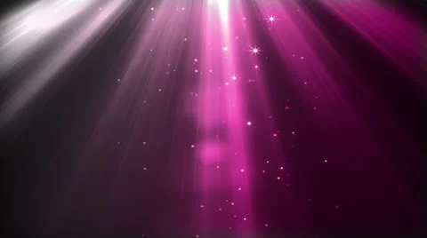 Heavenly Rays Pink Stock Footage 25985842