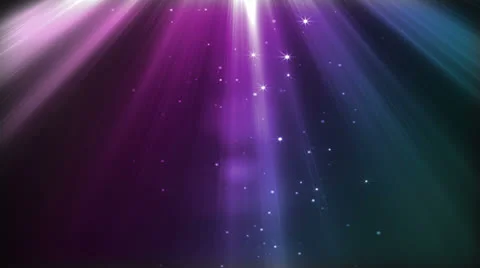 Heavenly Rays Purple Blue Stock Footage 25985452