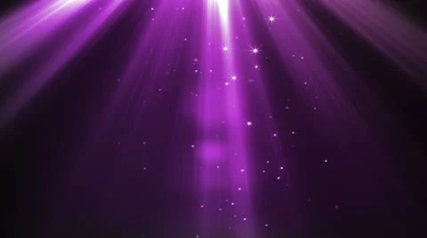 Heavenly Rays Purple Stock Footage 12643813