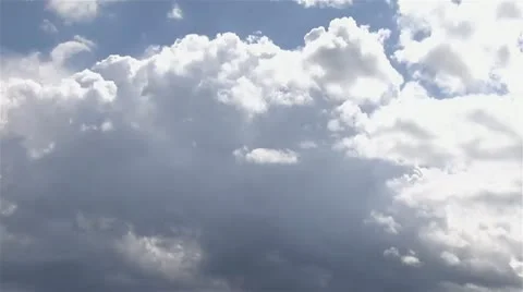 Heavenly Sky Time Lapse 720 Stock Footage 12022904