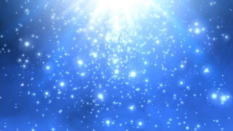 Heavenly Snow Fall 4K Loop Stock Footage 93007936