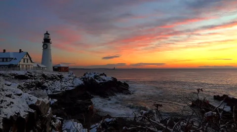 Heavenly Sunrise Stock Footage 33254128
