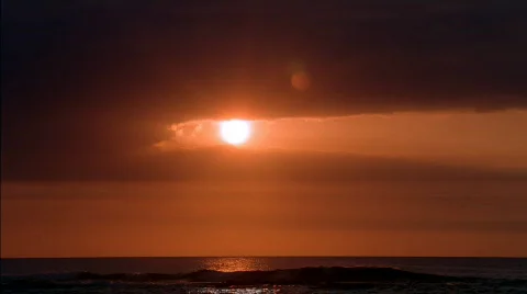 Heavenly Sunset Clouds HD Stock-Footage 531967