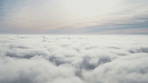 Heavenly view above the Clouds Video stock 83135253