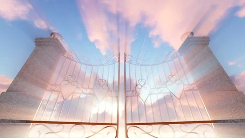 Heaven's Gate Stock Footage 95694682
