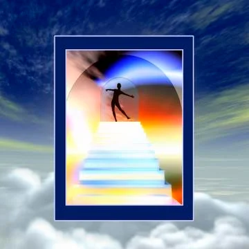Heavens Gate Stock Illustration