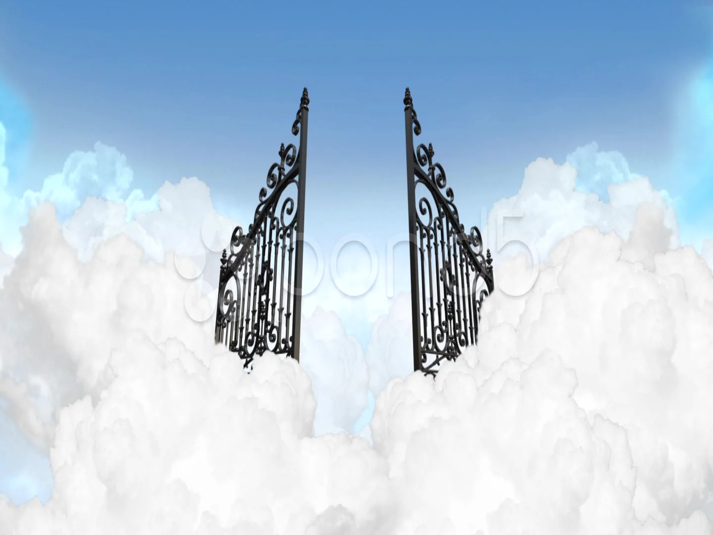 heaven open gate