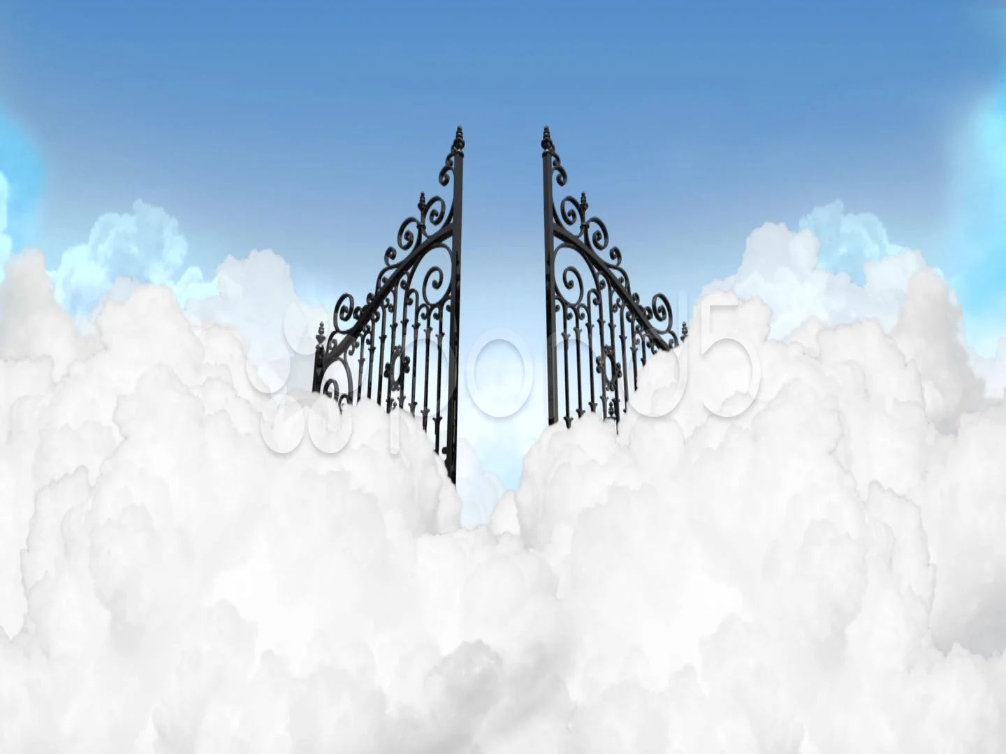heaven open gate