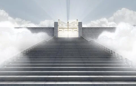 Heavens Gates Stock Illustration