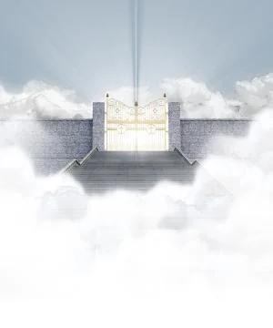 Heavens Gates Stock Illustration