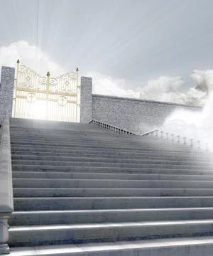 Heavens Gates Stock Illustration