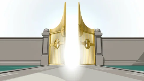 Pearly Gates Stock Video Footage | Royalty Free Pearly Gates