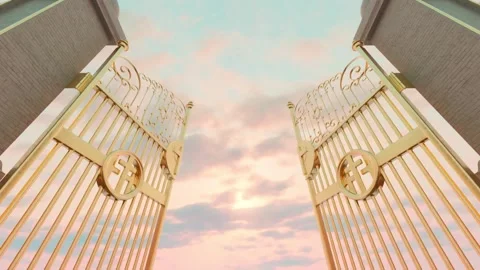 Pearly Gates Stock Video Footage | Royalty Free Pearly Gates