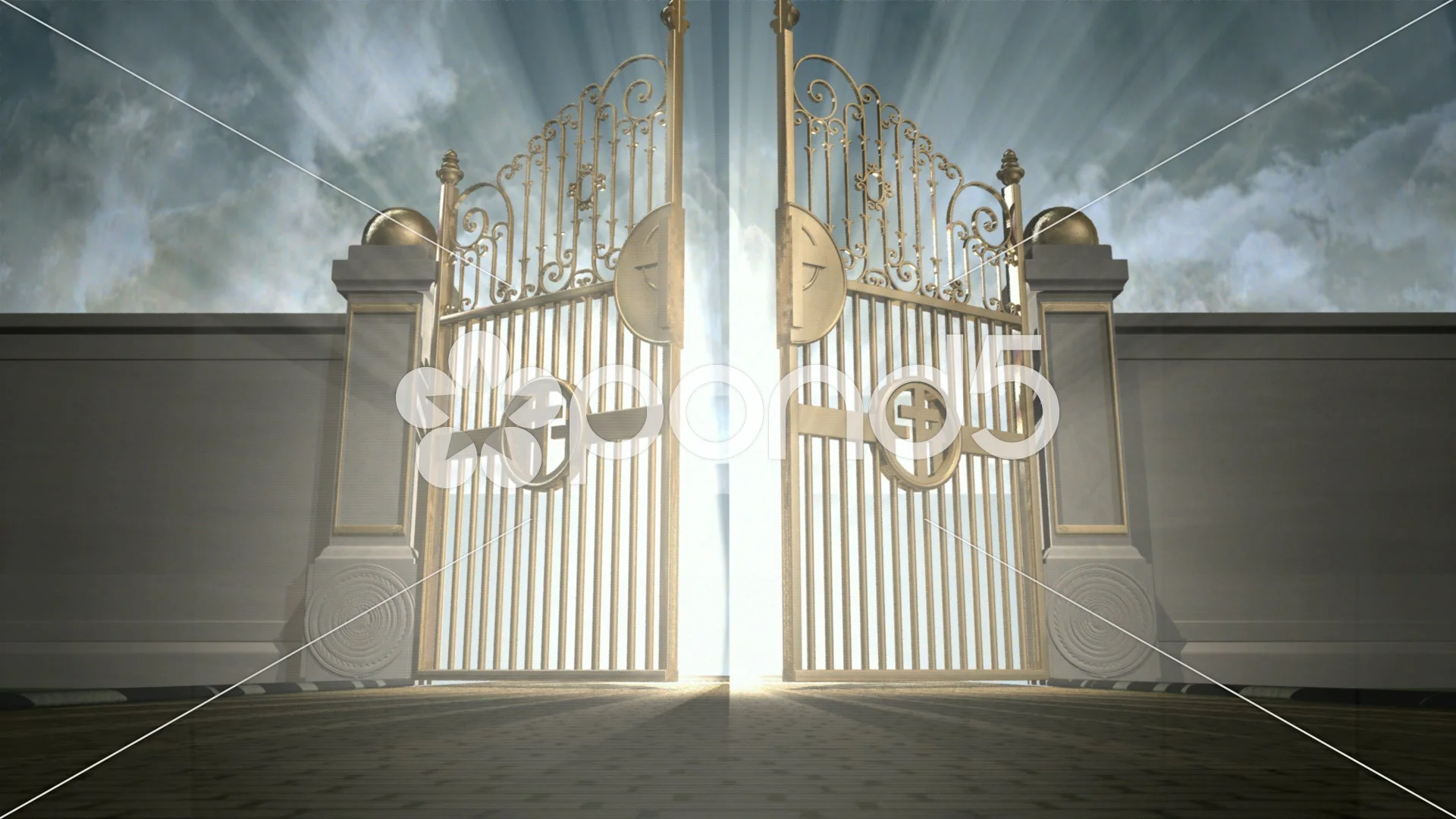 Heaven Gate Heavenly To Enter Into Backgrounds