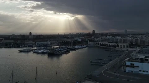 The Heavens Opened on an Ugly Day Stock Footage 194066358