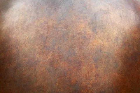 Heavily worn copper texture surface Stock Photos