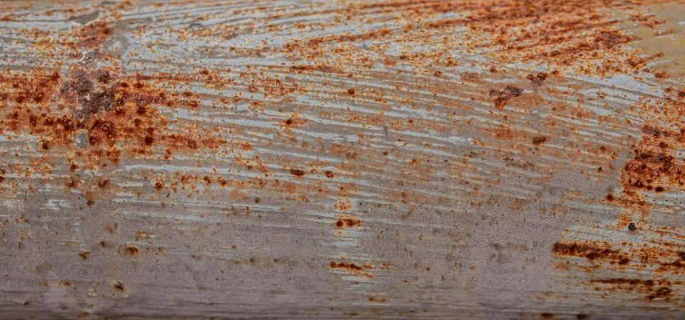 Heavy aged iron decay and rust 스톡 사진