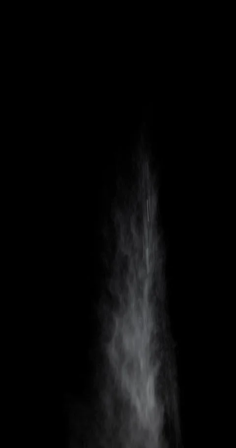 Heavy  Ash Flakes Falling on Black Background Stock Footage 323580359