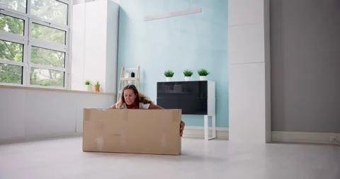 Heavy Box And Back Pain Injury Stock Footage 244961623