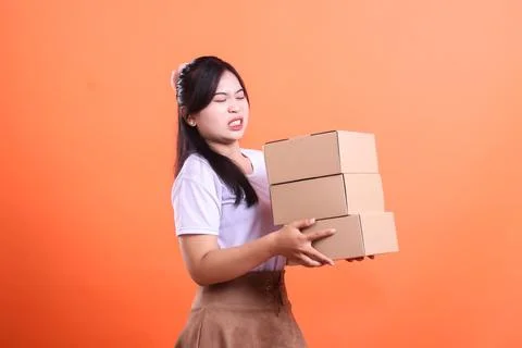 Heavy Boxes Stock Photos
