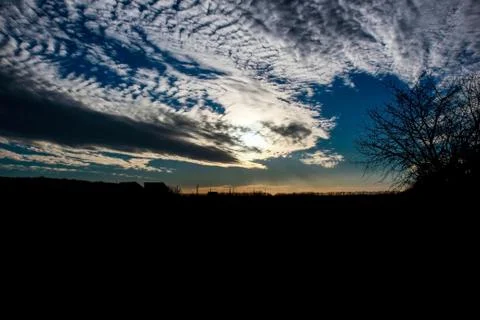 Heavy cloud Foto stock