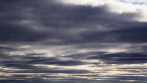 Heavy clouds and sunlight timelapse #1 Stock Footage 221266593