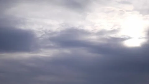 Heavy clouds and sunlight timelapse #5 Stock Footage 223321758
