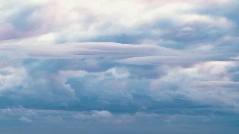Heavy clouds moving. The storm is approaching Stock Footage 126681381