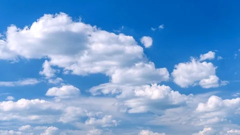 Heavy clouds passing above rural fields in South Moravia, Czech Republic. Stock Footage 89899727