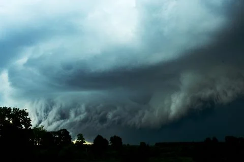 Heavy clouds Stock Photos