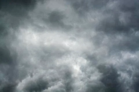 Heavy clouds before storm Stock Photos