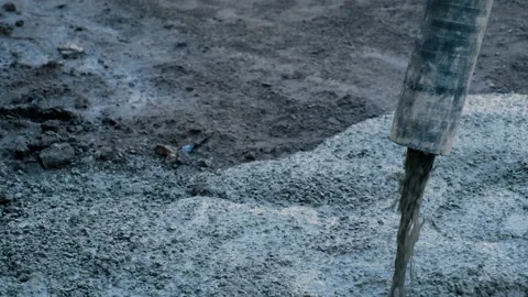 Heavy Construction Concrete Pour 動画素材 202566443