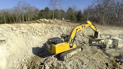 Heavy Construction Stock Footage 88409165