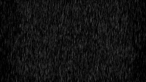 Heavy Downpour Rain Animation with Dense Falling Raindrops 库存影片 345977286