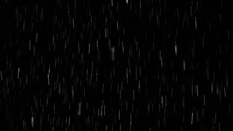 Heavy droplets of rain, falling on an isolated background Stock Footage 126147187