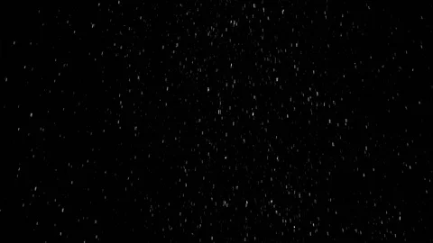 Heavy droplets of rain, falling in slow motion on an isolated background Stock Footage 126205318