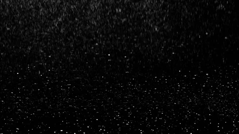 Heavy droplets of rain falling on the surface against an isolated background Video stock 126203605