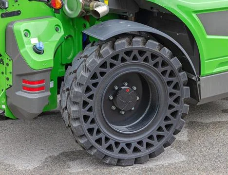 Heavy Duty Solid Tire Foto stock