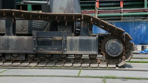 The heavy equipment Stock Footage 61493962