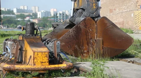 The heavy equipment Stock Footage 61494787