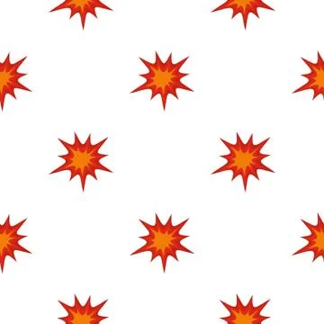 Heavy explosion pattern seamless 스톡 일러스트