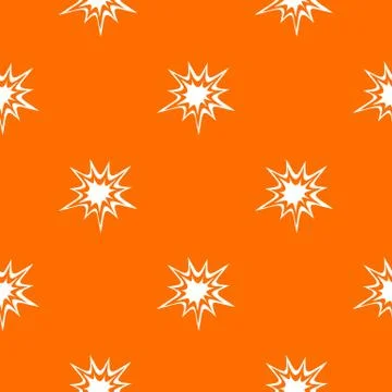 Heavy explosion pattern seamless Illustrazione stock