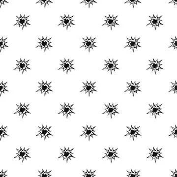 Heavy explosion pattern vector Illustrazione stock